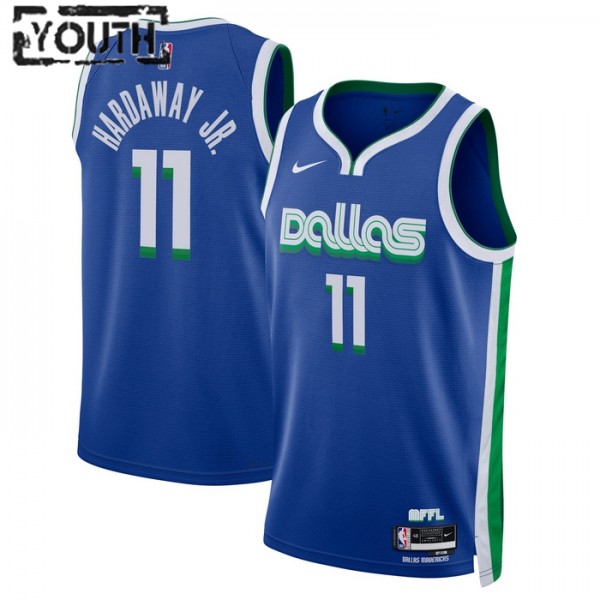 Dallas Mavericks Trikot Tim Hardaway JR 11 Nike 2022-23 City Edition Blau Swingman - Kinder Dallas Mavericks Trikot Tim Hardaway JR 11 Nike 2022-23 City Edition Blau Swingman - Kinder